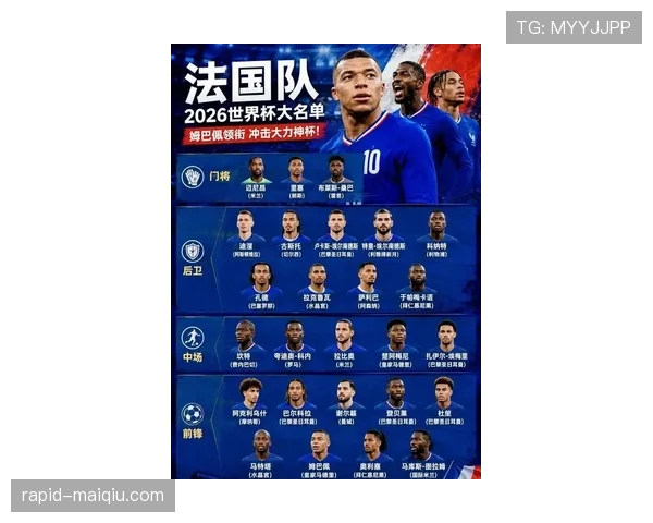 法国世界杯首发名单热门人选盘点